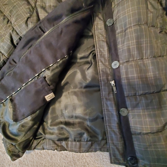 RFT RAINFOREST Women's Hoodie Puffer Jacket Black Plaid Size Extra Large - Picture 6 of 11